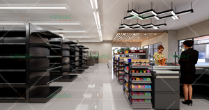 2D&amp;3D Floorplan Best Retail Displays &amp; Store Fixtures Supermarket Grocery Store <strong>Design</strong> - Product Image 4
