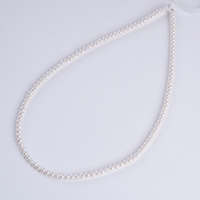 Perles naturelles en gros 2,5-3 mm 3,5-4 mm 4-5 mm Forme ronde Petites perles Perles d'eau douce naturelles Brins