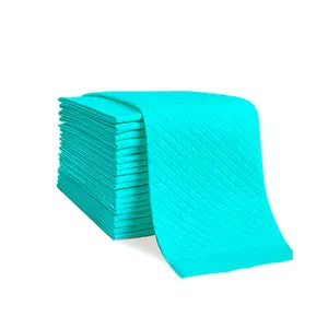 Cheap custom adult urine underpad 60x90 disposable incontinence bed pads Most popular incontinence men medical green pad