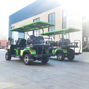Carrito de Golf Eléctrico de 4 Plazas, Estilo 2026, Batería de Litio de 72V, Todoterreno, con Luces LED, para Campos de Golf y Hoteles - Product Image 4