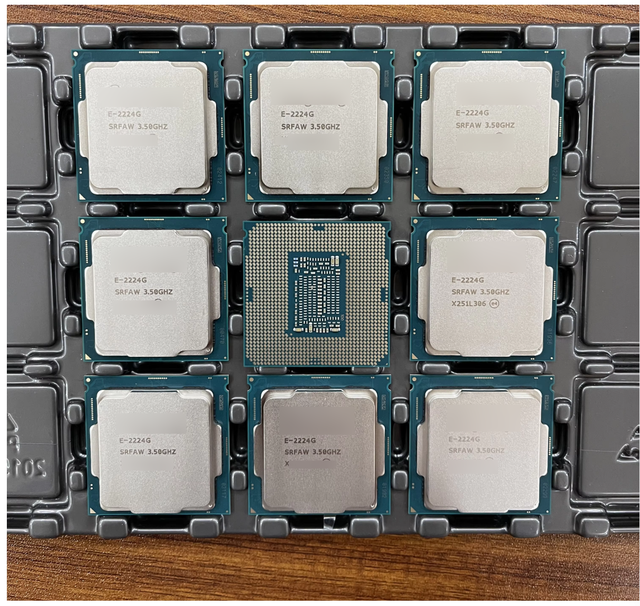 Server CPU E-2224G E-2246G E-2276G E-2278G E-2278GE E-2286G E-2288G CPU Processor