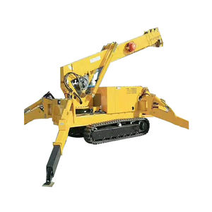 Livraison Gratuite 5 Tonnes 5000kg 5 T mobile <span class=keywords><strong>sur</strong></span> chenilles <span class=keywords><strong>petite</strong></span> <span class=keywords><strong>grue</strong></span> araignée - Product Image 2
