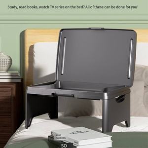 Bureau d'ordinateur portable pliant portable pour bureau à domicile et table d'ordinateur de <span class=keywords><strong>camping</strong></span> en plein air pour voiture et endroits variés - Product Image 6