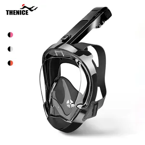 Thenice Black Camera Mount GOPRO Antibeschlag-Schwimm brille Vollgesichts-Tauchmaske für Erwachsene