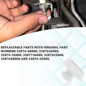 Prise de commutateur de feu stop pour Hyundai Kia, pédale d'embrayage et de frein, pièce de rechange en plastique nylon POMPP - Product Image 2