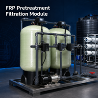 Système d'eau ultrapure industrielle 1 m³/h, eau à faible TCO pour la fabrication de circuits imprimés, avec surveillance de la qualité en ligne
