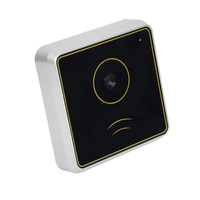 Lecteur de cartes RFID intelligentes IC 125KHz et 13.56MHz Wiegand26/34, contrôle d'accès par code QR avec écran tactile, stockage cloud TCP/UDP/HTTP