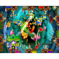 QIQU Ocean King 3 Plus Master of the Deep, Kit de Juego de Pesca, Idioma Inglés, Software de Juego de Pesca Multijugador