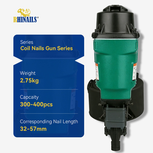 Chiodatrice Pneumatica <span class=keywords><strong>a</strong></span> Bobina CN55 per Costruzione di Pallet e Assemblaggio del Legname, Chiodatrice ad Aria Compressa, Fornitura Diretta OEM - Product Image 2