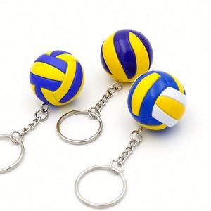 <b>Custom</b> PVC Waterproof Hard-Wearing Volleyball Keychain Mini Package Car <b>Key</b> Spike Ball <b>Key</b> Toy Stand Men's Women's <b>Ring</b> - Product Image 3