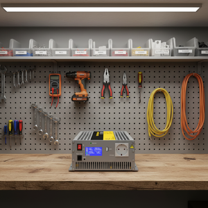 Inversor de <span class=keywords><strong>Corriente</strong></span> de 2000W, 24V <span class=keywords><strong>a</strong></span> 220V, Onda Sinusoidal Pura, Monofásico, 50Hz, <span class=keywords><strong>Convertidor</strong></span> de CC <span class=keywords><strong>a</strong></span> CA para Automóviles, Compresores y Electrodomésticos - Product Image 5