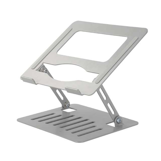 Best Price Adjustable Portable Laptop Stand Lightweight Ergonomic Design Iron Material Silicon Surface Flexible Tablet PC Stand