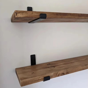 โครงเหล็กอุตสาหกรรมเชิงลึก22.5ซม. ขายึดสีดำ - Product Image 1