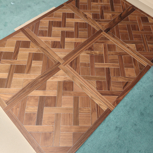 Parquet en bois de frêne multicouche T&G, style Versailles, antidérapant, silencieux, brillant, certifié CE, grade AB, 14mm 18mm, pour buanderie - Product Image 2
