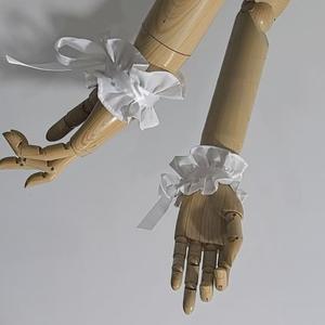 تصميم خادمة اليد عبر الحدود اكسسوارات كوس أسود أبيض الرجعية سلسلة المختنق النسيج حزام الرقبة كاذبة الترقوة سلسلة القوطي نمط - Product Image 3