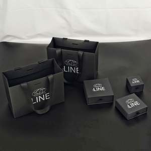 Bolsa de Papel Kraft Personalizada para Compras, Ropa, Regalos, con Asa de Lujo, Mini Bolsa de Papel Impresa con Logotipos - Product Image 2