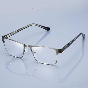 Gafas Ópticas de Lectura de Acero Inoxidable con Protección Anti Luz Azul para Hombre, Personalizadas al por Mayor - Product Image 2