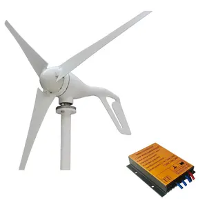 12v Wind Generator Wind Turbine Generator 400w 3 Or 5 Blades S3 Series 12v 24v 48v Wind Generators And Windmill With Free MPPT Controller CE