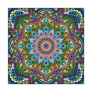 Most Popular Mandala Style Pictures Creative Home decor Bright Custom Diamond Painting Kit 5d