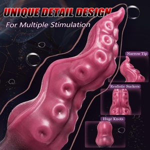 LetRock - Tapón Anal de Silicona, Dildo de Fantasía, Masajeador de Próstata, Juguete Sexual para Adultos, Dispositivo de Masturbación Anal Femenino - Product Image 2