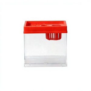 防刮桌面亚克力鱼缸，迷你家用养鱼设备，节省空间的观赏鱼缸 - Product Image 1