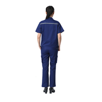 Uniformes d'été Veste unisexe Industrial Worker Farmer Breathable Cotton & Polyester Custom Logo