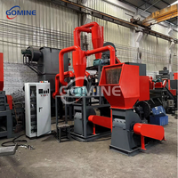 Machine de recyclage de PCB pour déchets électroniques, ligne de recyclage de PCB pour l'extraction d'or, d'argent et de cuivre