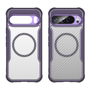 Translucent Carbon <strong>Fiber</strong> Magnetic Phone case Suitable for <strong>Google</strong> Pixel 9 Pro XL Phone case for <strong>Google</strong> Pixel 9 - Product Image 4