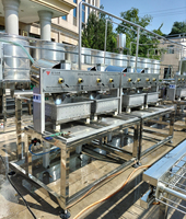 Machine à tofu commerciale RF-DFJ20 pour restaurant, centre commercial et cantine, machine à fabriquer du tofu, presse à tofu