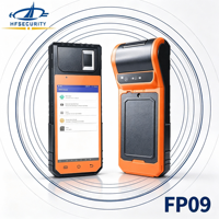 Terminal Pembayaran POS Biometrik HFSecurity FP09 Android 11 Verifikasi Sidik Jari Verifikasi Identitas Kontrol Akses
