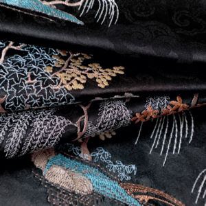 高品質ジャカード織ポリエステル生地、PVCコーティングされた緯糸、女の子と男の子向けの織り刺繍ドレス、バッグ、ホームテキスタイル用 - Product Image 6