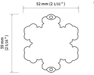 올빼미 모양 반사판 마이크로 프리즘 키 체인 반사 걸이 하드 PMMA 반사판 안전 하드 반사 태그 - Product Image 4