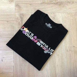 Camisetas de Algodón 100% para Hombre con Estampado Gráfico de Estrellas y Diseño 'THAT'S AWFUL LOT of COUGH SYRUP', Venta al por Mayor Personalizada - Product Image 3