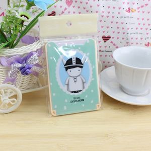Korean Style Folding <b>Mirror</b> Set With Comb Cartoon Design <b>Rectangle</b> Plastic Home Use Random Color Mixing - Product Image 3
