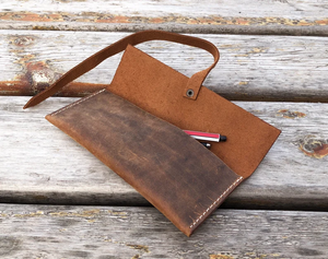 Okul kullanımı için kişiselleştirilmiş Retro deri kalemlik sevimli küçük kozmetik çantası - Product Image 1