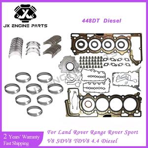 Set Completo di Cuscinetti Principali, Fasce Elastiche e Guarnizioni per Motore 448DT per Range Rover Sport L322/L405 L494 4.4L - Product Image 2