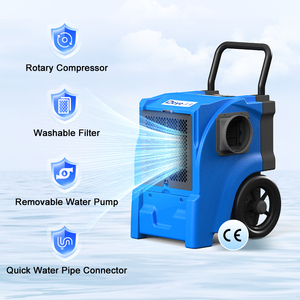 Deye, el Mejor Proveedor de Deshumidificadores con Compresor, DY-55L, 110 Pintas, Deshumidificador de Aire Portátil para Habitaciones Grandes, Industrial, para Sótanos - Product Image 3