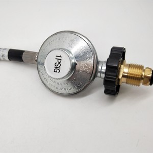 Régulateur de gaz GPL 1PSIG, sortie 3/8 po, pour usage extérieur, soupape de réduction de pression manuelle - Product Image 4