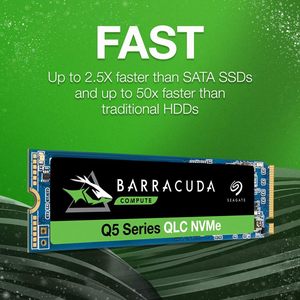 For for Barracuda Q5 1TB <b>M</b>.<b>2</b> NVMe PCIe Gen3 X 4 3D QLC Desktop/Laptop Internal <b>SSD</b> 1-Year Services 3.0 Internal <b>SSD</b> Drive - Product Image 3