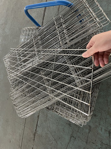 EU Stainless Steel Kettle Charcoal Rack Upper Deck Kettle BBQ Accessories Smoking/<b>Grilling</b> Rack - Product Image 2