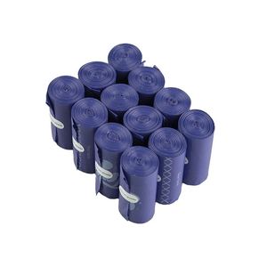 Sac à déchets en plastique PE 100% biodégradable personnalisé sans noyau, sac à excréments pour chien, sac à déchets pour animaux de compagnie avec parfum - Product Image 2