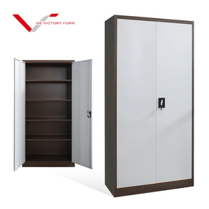 Estructura KD Fácil de montar Muebles de oficina Gabinete archivador de metal de <span class=keywords><strong>2</strong></span> puertas Gabinete de almacenamiento de archivo de acero - Product Image 5