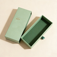 Caja de Perfume Extraíble de Alta Gama con Color Retro Personalizado, Caja de Regalo Cuadrada Portátil con Cajón, Laminado Mate, Brillante y Magnético