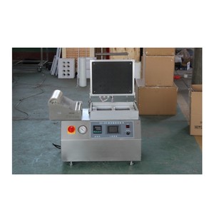 Machine d'emballage de peau sous vide de fruits de mer de viande crue de steak Machine d'emballage de peau sous vide pour homard crabe fruits de mer poisson filet de crevettes - Product Image 1