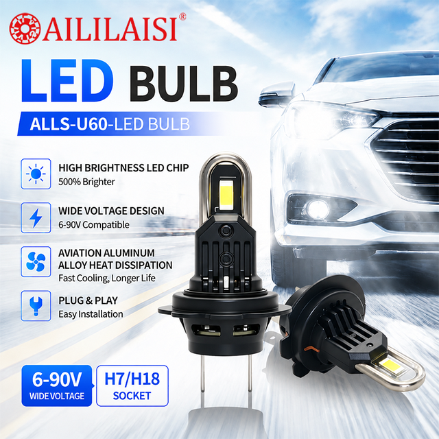 Low High Beam 6500K MINI High Power CANBUS 12V H4 H7 H11 9005 9006 LED Headlight Bulb Plug and Play Headlight for Auto Car Truck