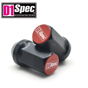 น็อตล้อเหล็กกล้าปลอมขึ้นรูปทรงหกเหลี่ยมปลายปิด สีแดงสด ขนาด H17 สำหรับร้านซ่อมรถยนต์ M12x1.5 สำหรับรถแข่ง - Product Image 2