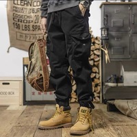 Pantalon cargo pour homme, pantalon de randonnée élastique pour l'extérieur, pantalon de chasse décontracté, pantalon multi-poches, pantalon de travail pour homme, pantalon de jogging grande taille