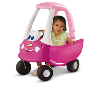 Piccola principessa per bambini a quattro ruote per bambini che impara a camminare per auto al coperto per bambini - Product Image 3