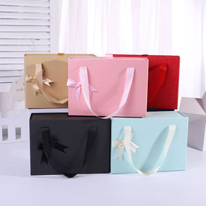 Hot sale Seven color drawer gift box Exquisite Tote Bag Gift Box drawer box gift packaging