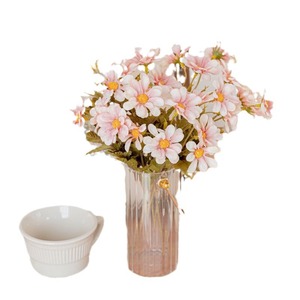 Bouquet de marguerites artificielles Yifeng, arrangement floral en soie pour la décoration de la maison et des mariages, art floral élégant - Product Image 5